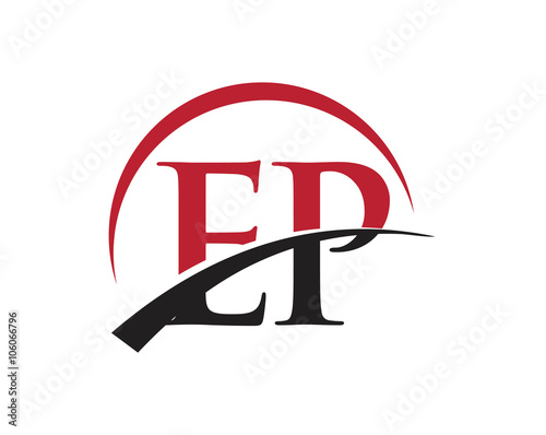 EP red letter logo swoosh