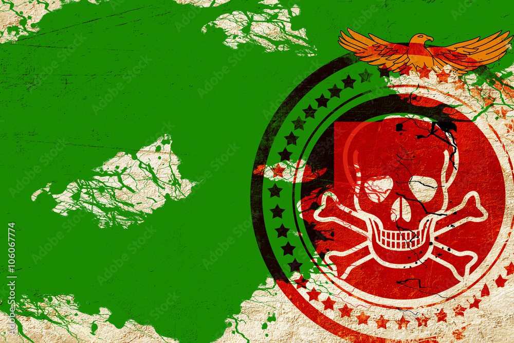 Obraz premium Zambia flag