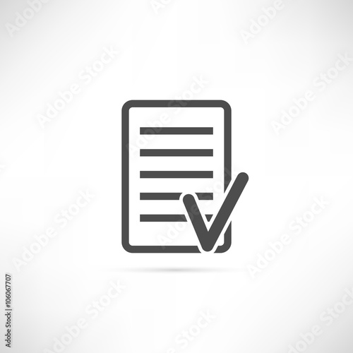 Text Checkmark Icon