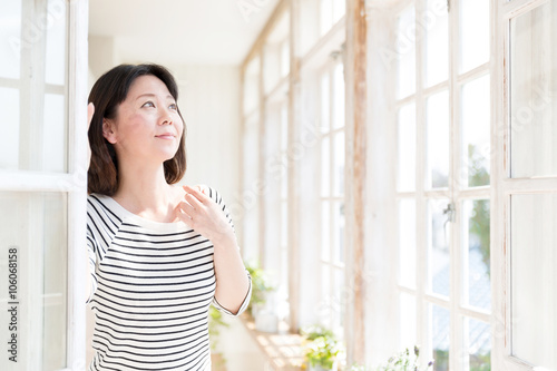 portrait of asian woman