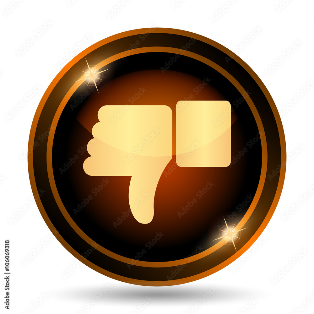 Thumb down icon