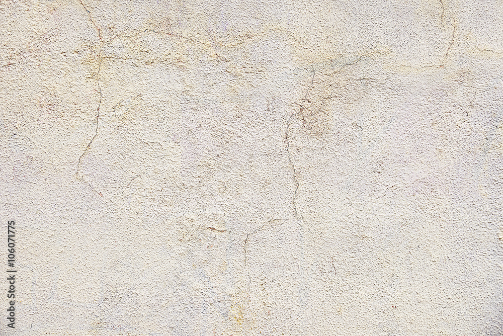 Obraz premium Old beige painted wall background texture