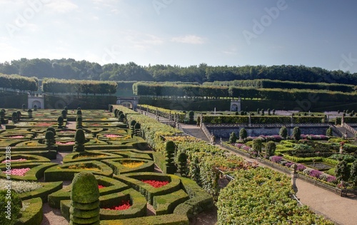 jardin fleuri en touraine