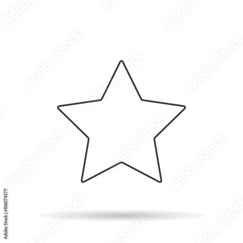 Clasic star Icon Vector. Clasic star Icon JPEG. Clasic star Icon Picture. Clasic star Icon Image. Clasic star Icon EPS. Clasic star Icon AI. Clasic star Icon Drawing - stock vector EPS10