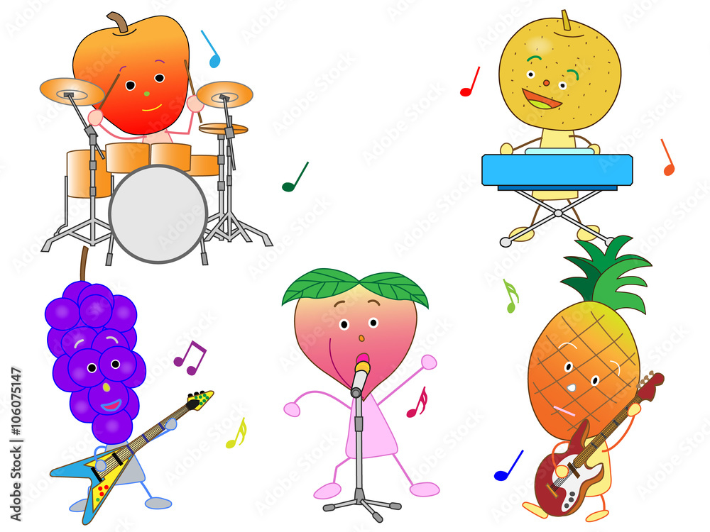 果物のコンサート