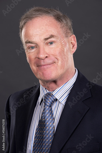 mature man in suit