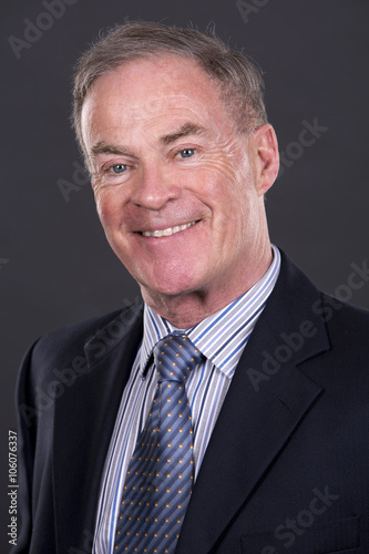 mature man in suit