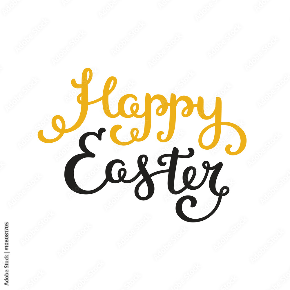 Happy easter card