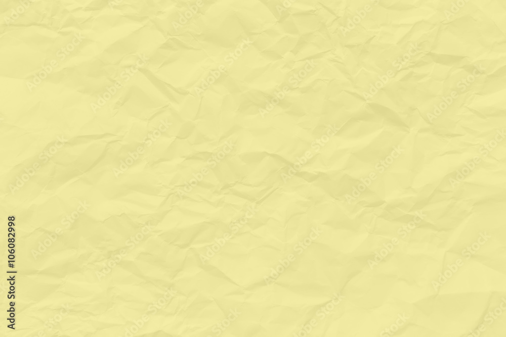 Pastel Yellow Wrinkled Paper Texture Background Wallpaper Stock  Illustration