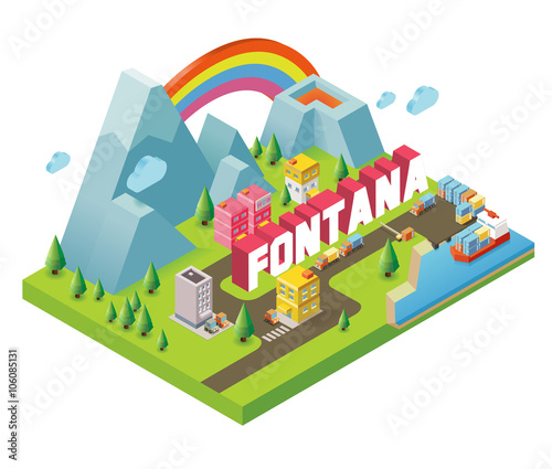 Fontana is one of  beautiful city to visit