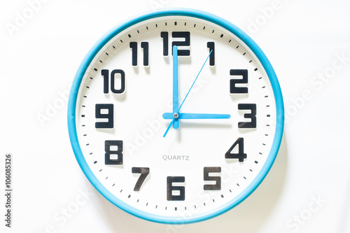 clocks isolated on white