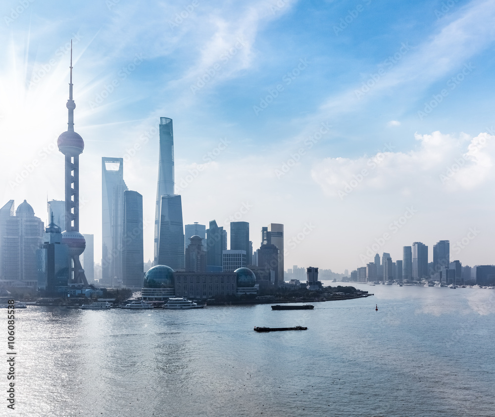 Obraz premium shanghai morning