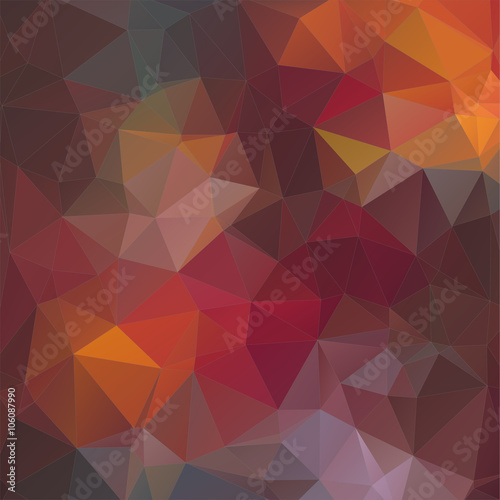 Triangle geometric colorful background