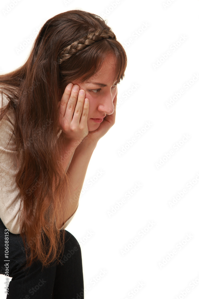 depressed woman depressed woman
