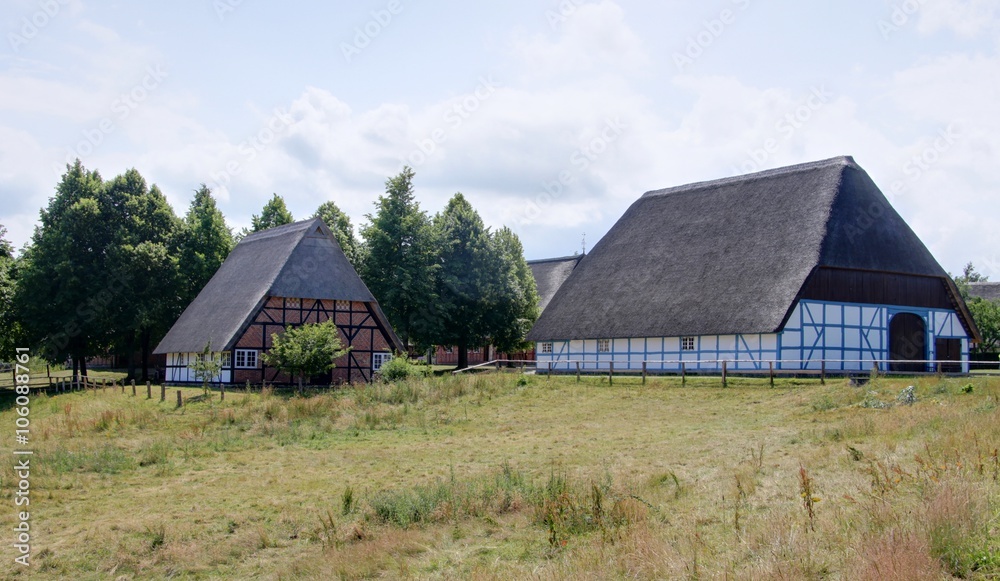 maison traditionnelle de l'Allemagne du nord maison traditionnelle de l'Allemagne du nord
