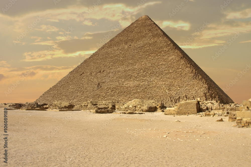 The pyramid of Pharaoh Cheops