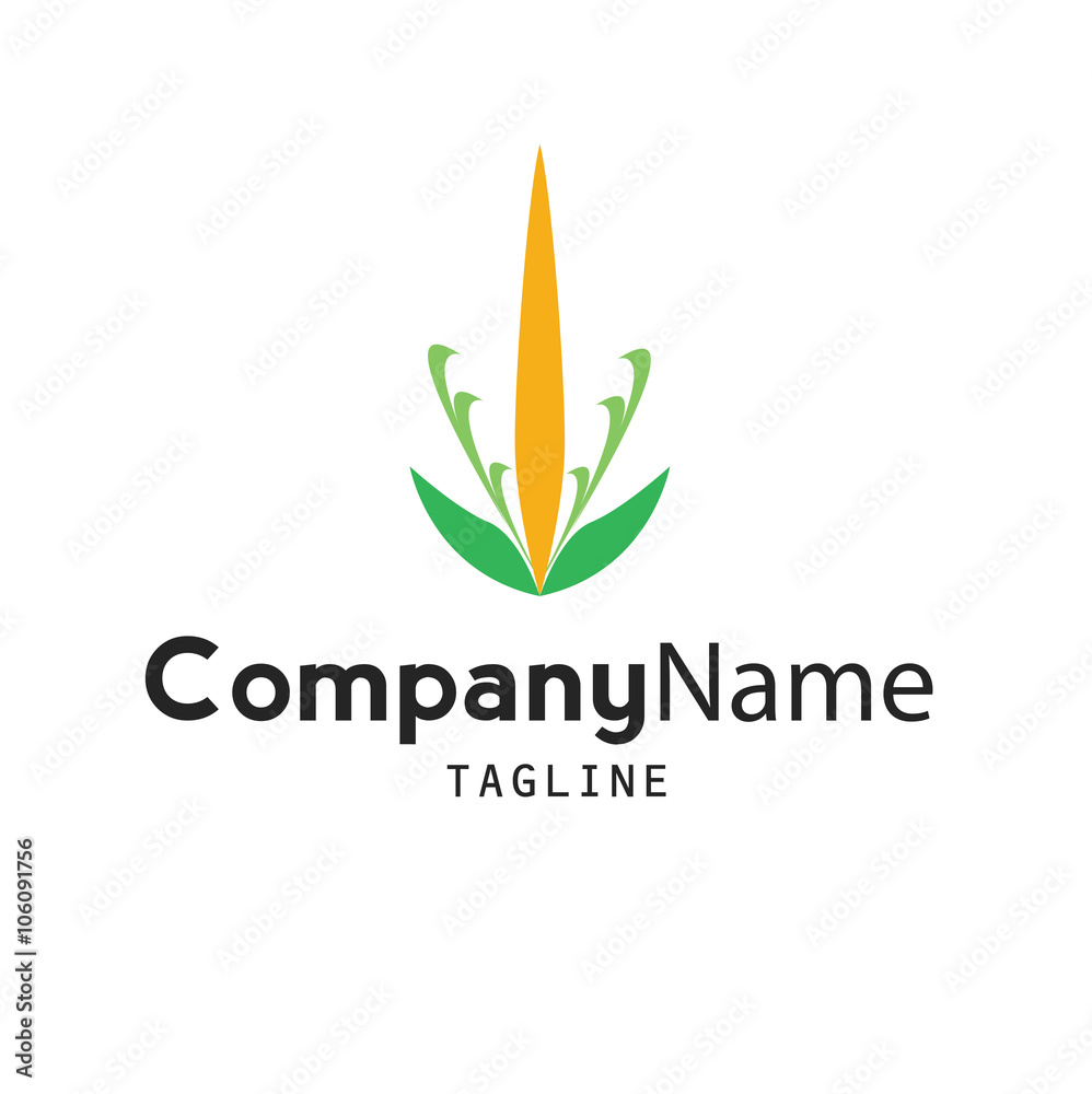 agriculture nature logo icon vector agriculture nature logo icon vector
