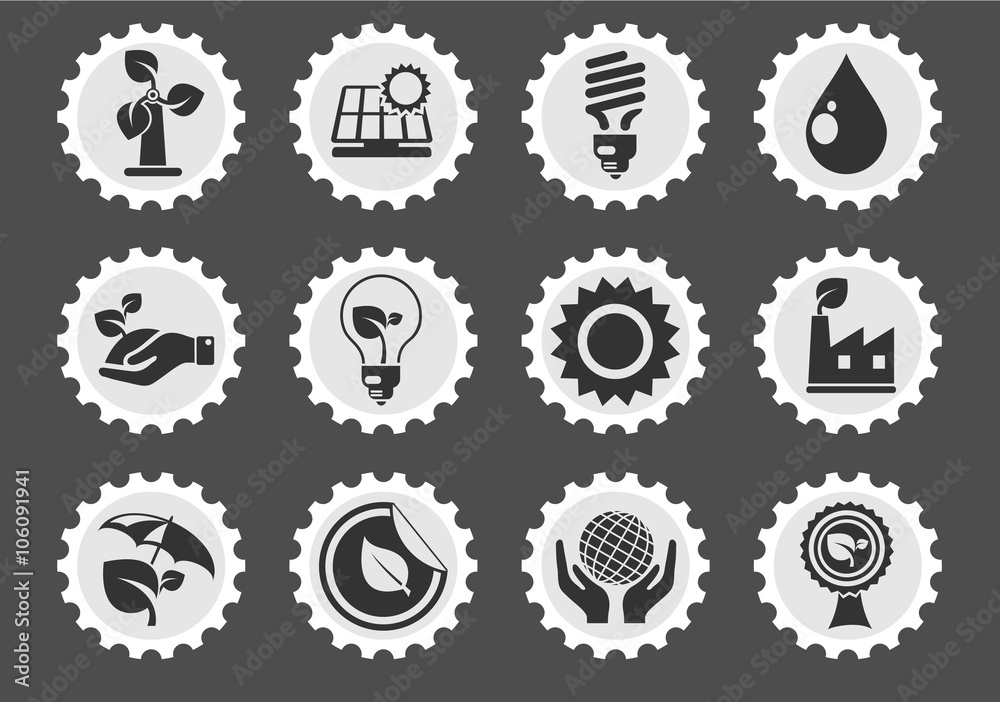 Ecology Icon set Ecology Icon set