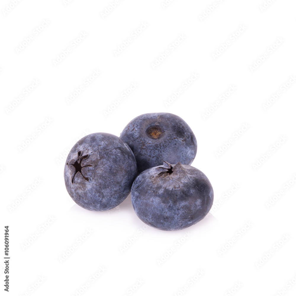fresh blueberries isolated on white background fresh blueberries isolated on white background
