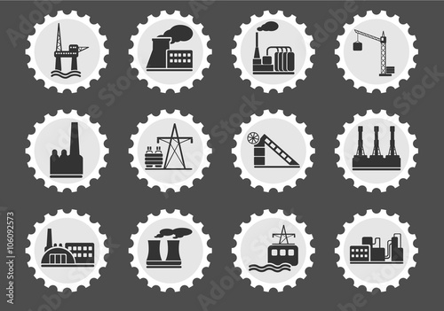 Factory and Industry Symbols