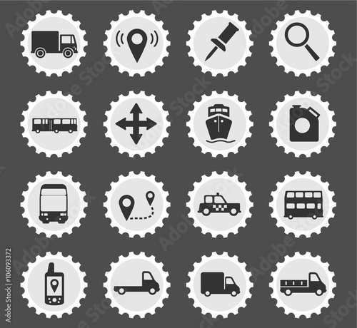 Navigation simply icons