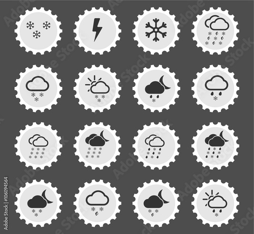 Weather simply icons