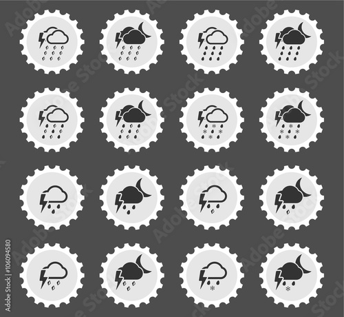 Weather simply icons