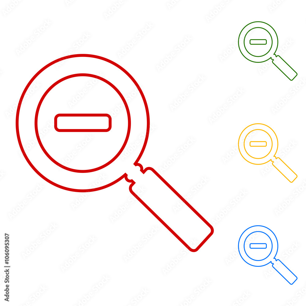 Simple web line icon