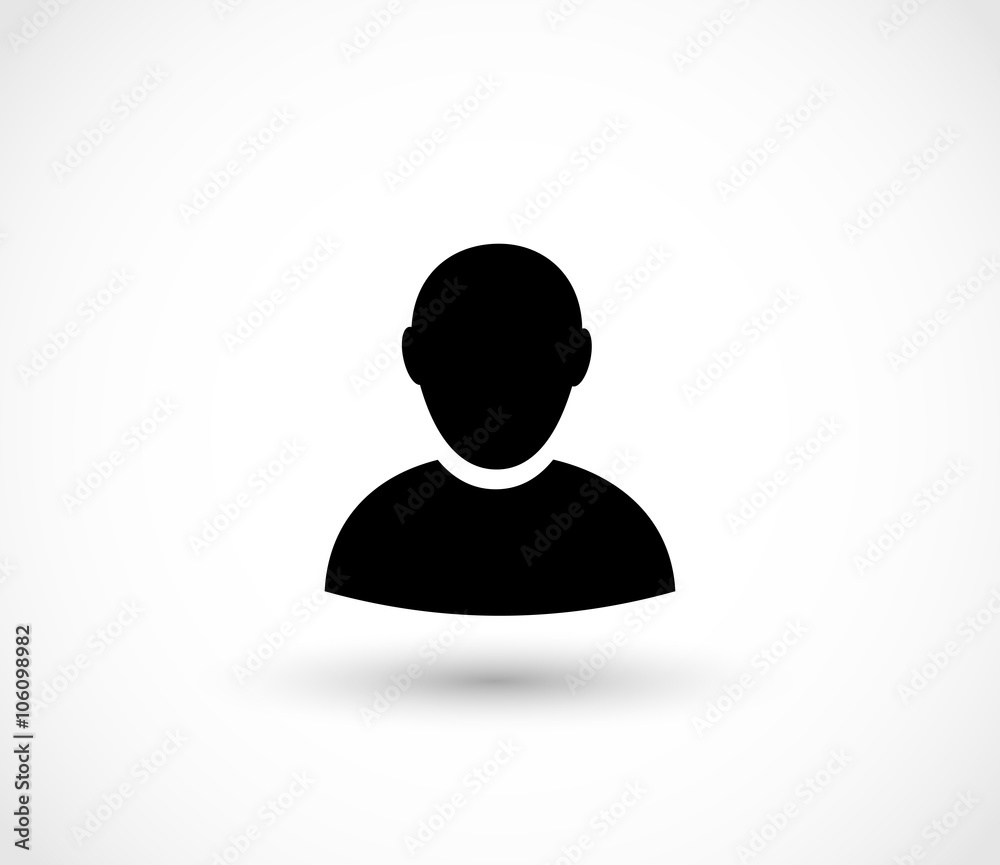 Man icon vector Man icon vector