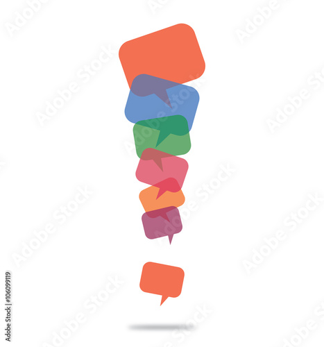exclamation design