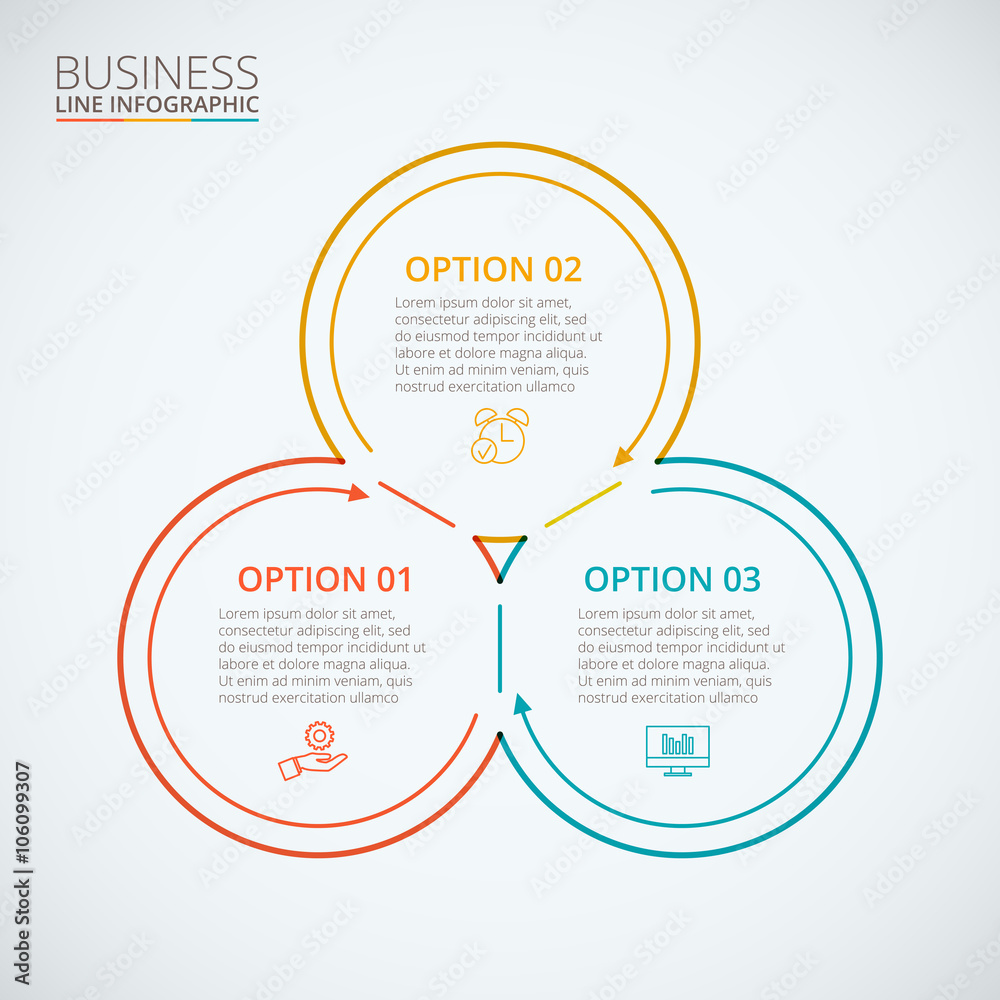 Thin line flat element for infographic. Thin line flat element for infographic.