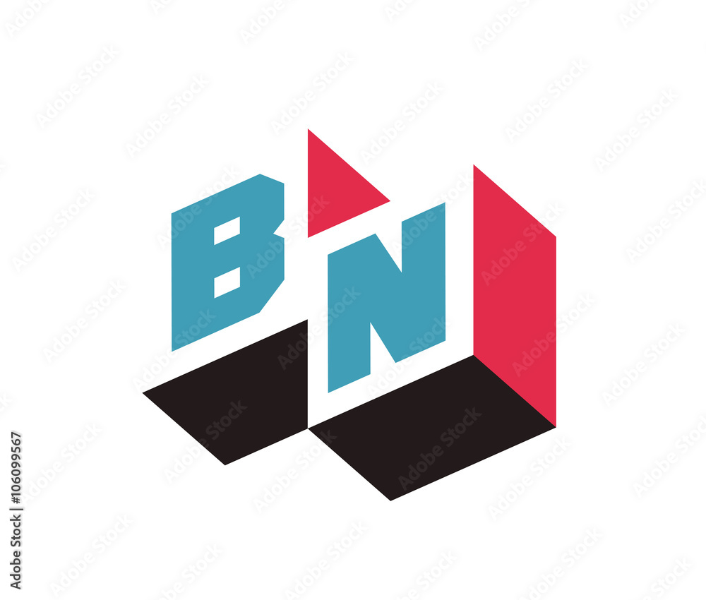 BN template Logo design for your company. BN template Logo design for your company.