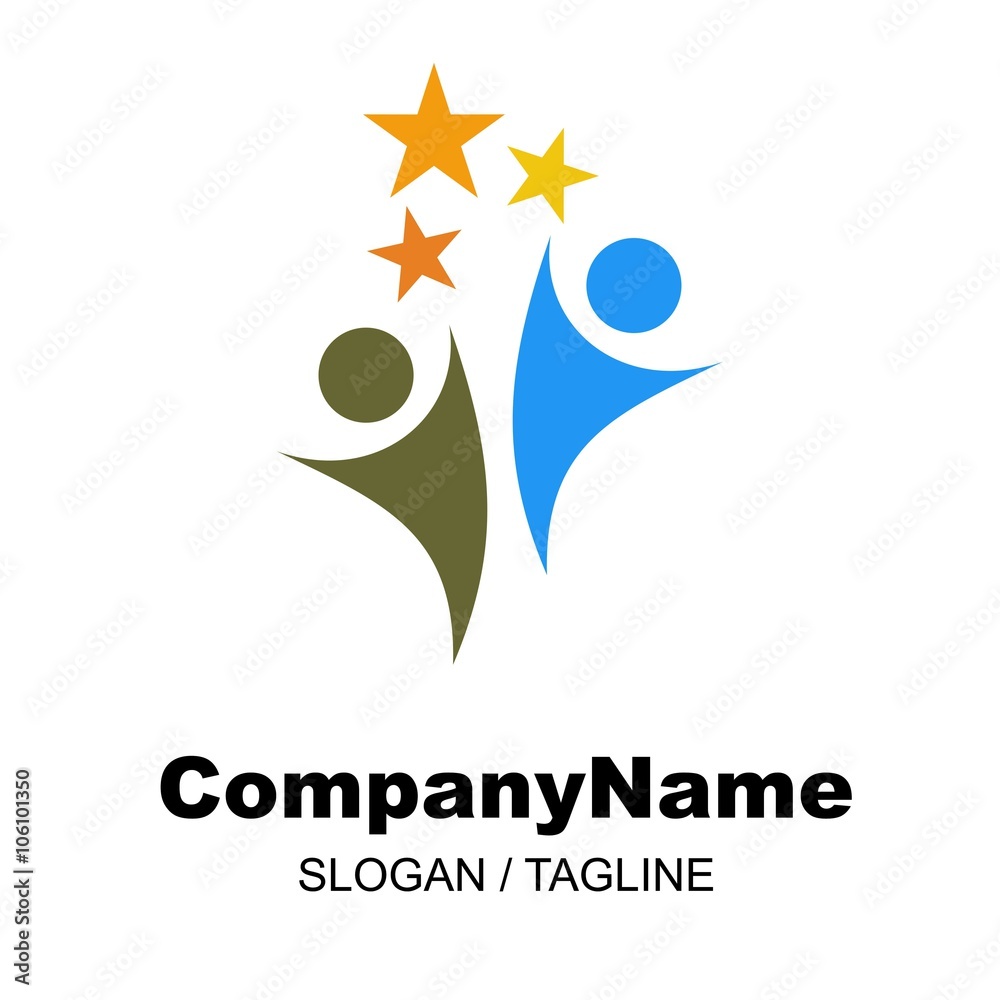 Charity logo icon Vector Charity logo icon Vector