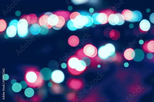 Abstract circular bokeh background