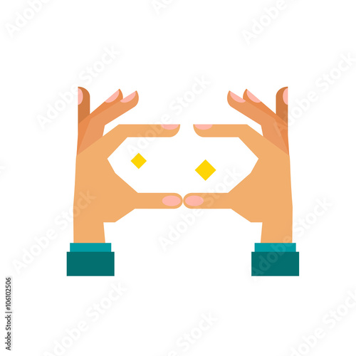 Pinch Gesture Vector Icon