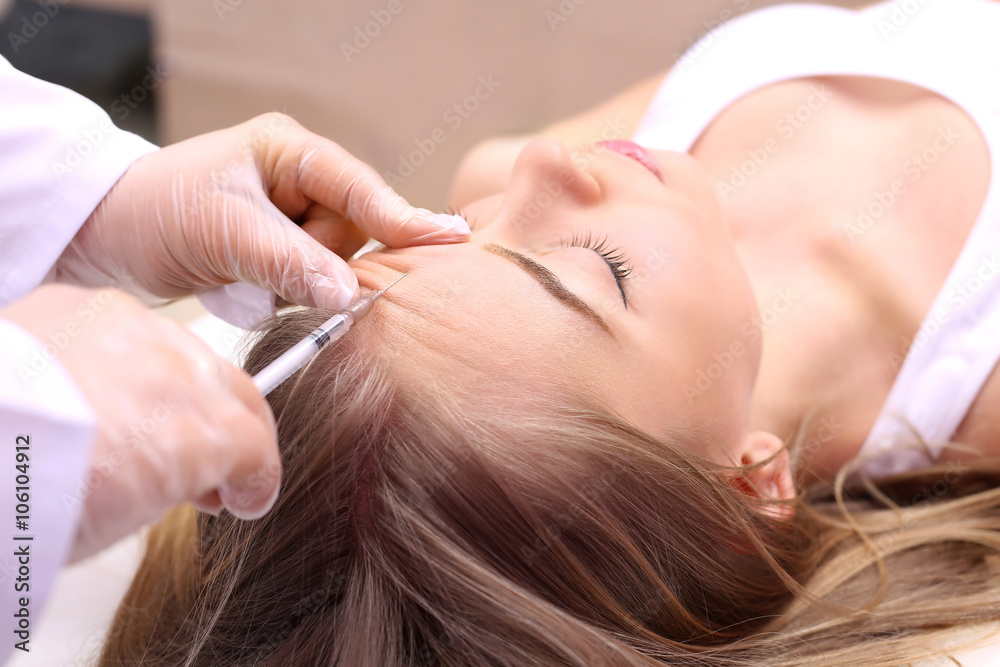 Naklejka premium Cosmetic medicine.