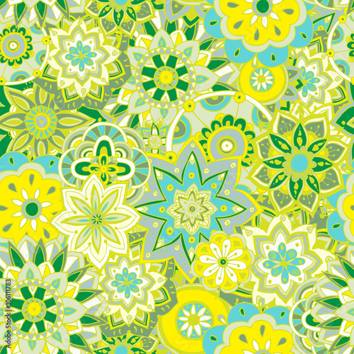 Seamless pattern texture. Indian, arabic, turkish style elements