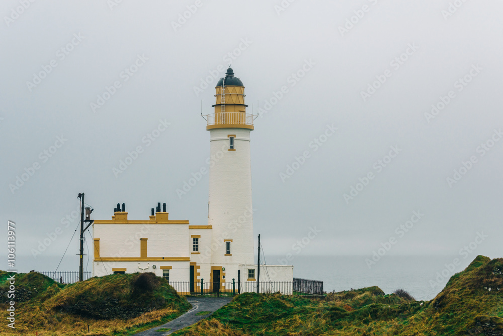 Turnberry lighthouse in Scotland