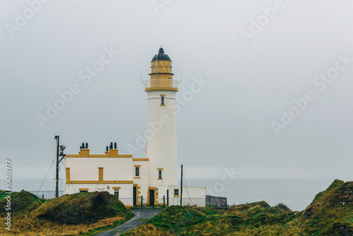 Turnberry lighthouse in Scotland photo