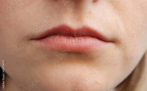 Woman lips