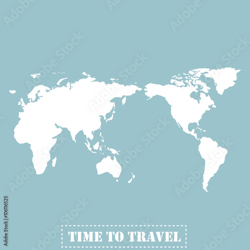 world map travel plan