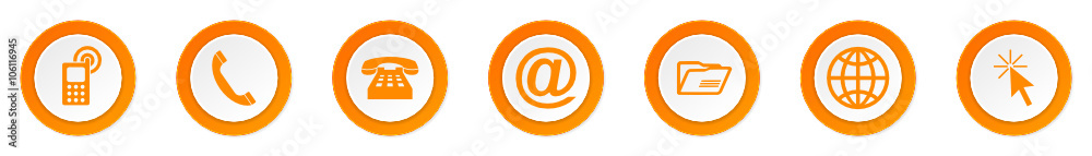 web vectors icons set