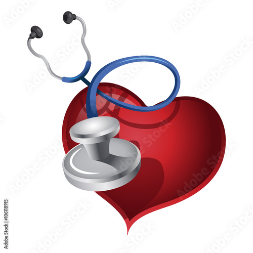 Stethoscope with hearth
