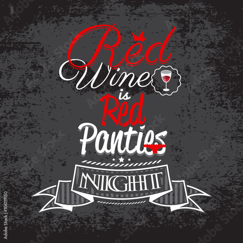 T-shirt alcohol typography design