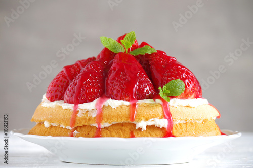 Erdbeertorte photo