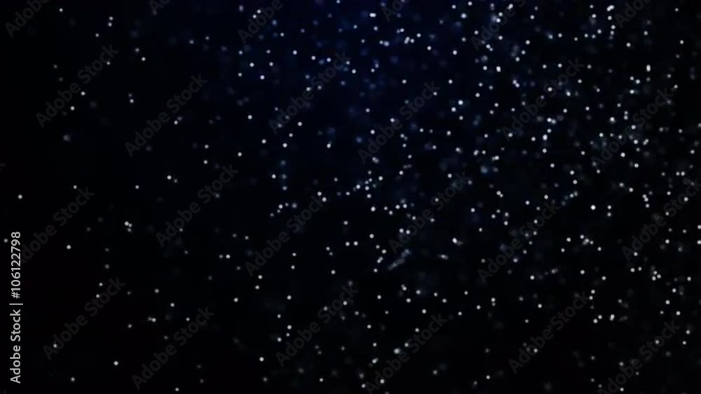 Abstract composition from chaotic moving dots like a snow in a winter with depth of field 4K Abstract composition from chaotic moving dots like a snow in a winter with depth of field 4K
