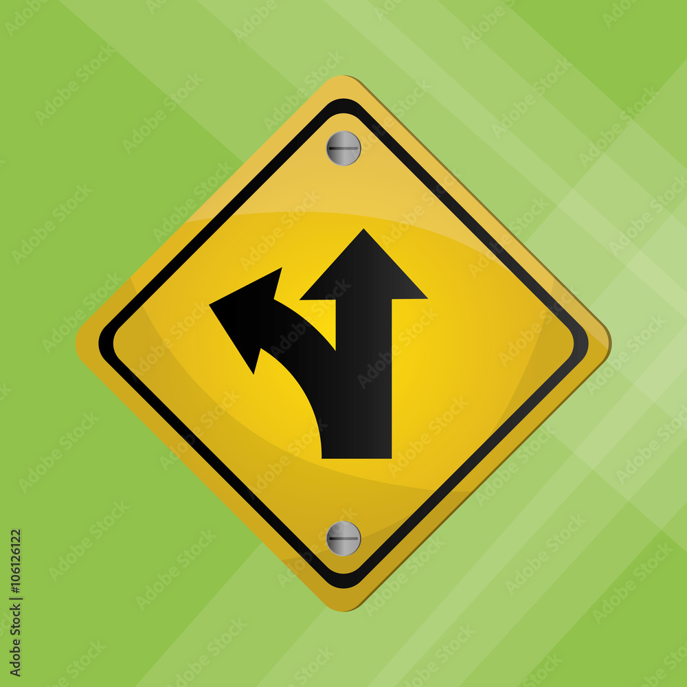 Road sign design Road sign design