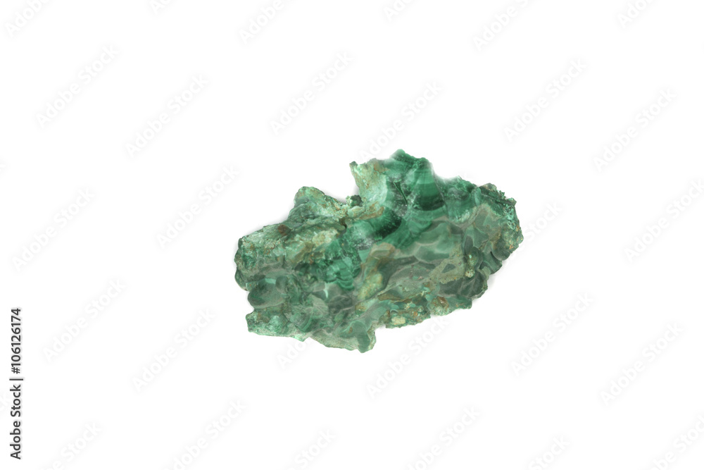 Obraz premium malachite isolated
