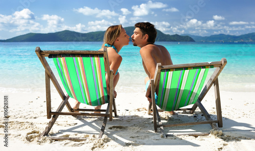 Couple on a beach