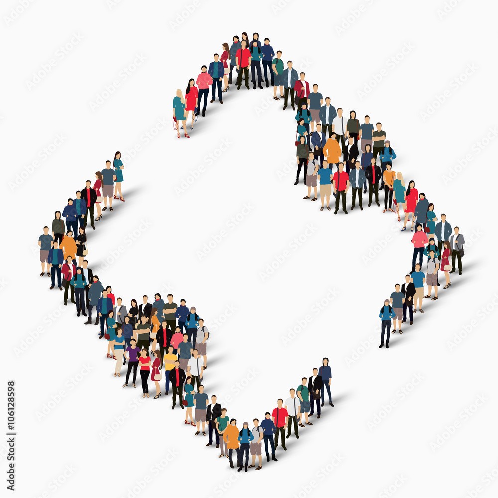 abstract symbol man people abstract symbol man people